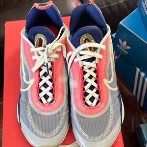 Nike Air Max Women Shoes - Blue and Red